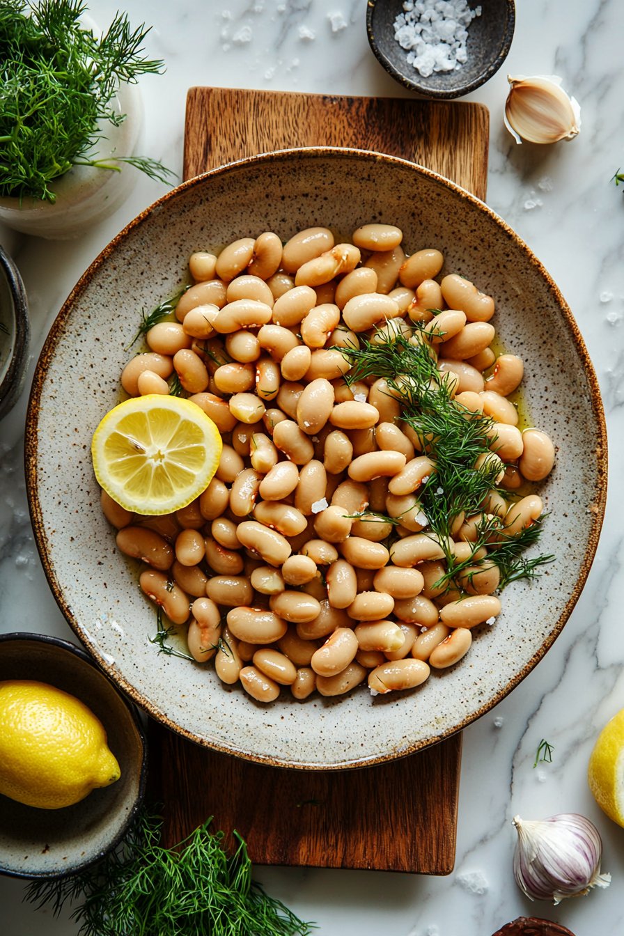 Spring Lemon & Dill Butter Beans