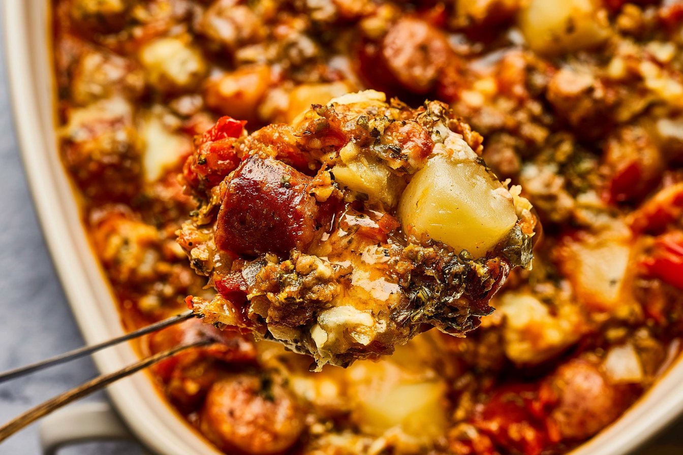 Sausage and Potato Casserole