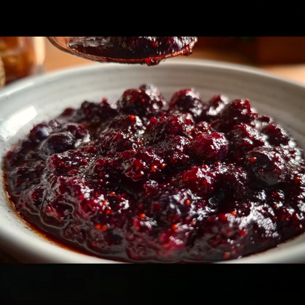 Blueberry Jalapeño Bourbon BBQ Sauce