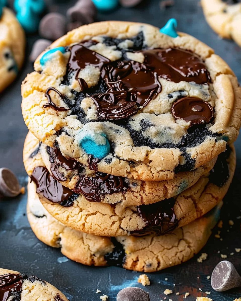 Ultimate Cookie Monster Cookies