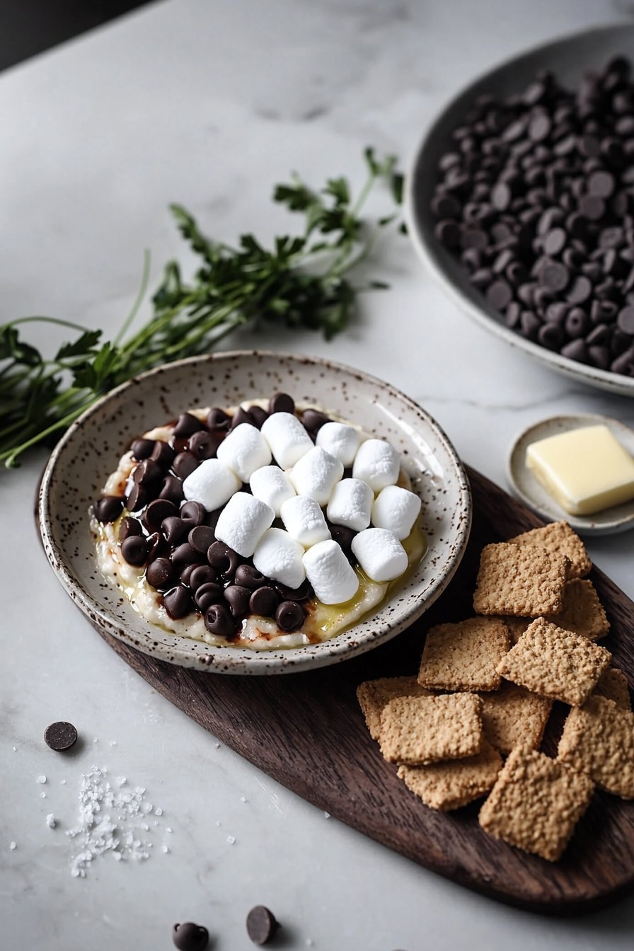 Air Fryer S'mores Dip