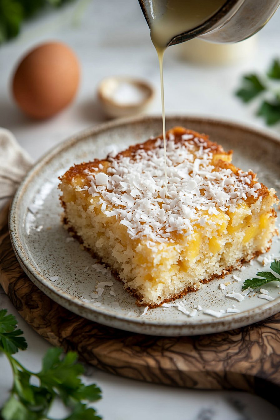 Pineapple Coconut Cake