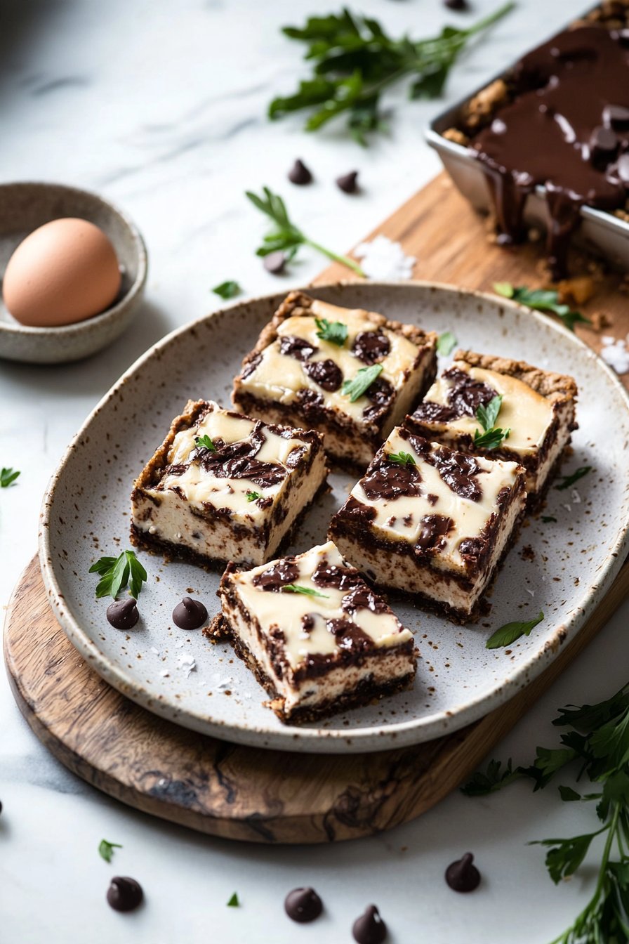 Die besten Schokoladenkeks-Käsekuchen-Riegel
