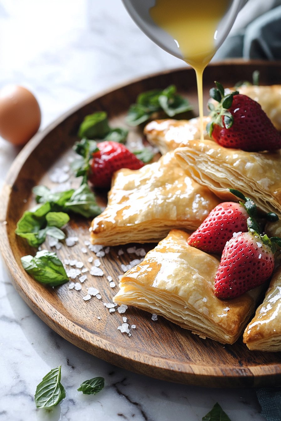 Strawberry Puff Pastries