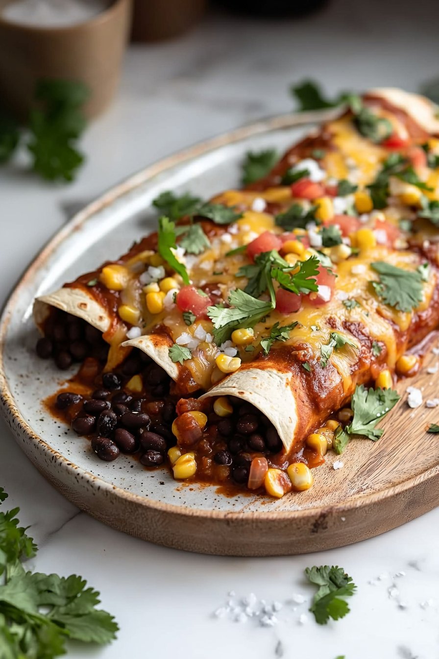 Black Bean Enchiladas