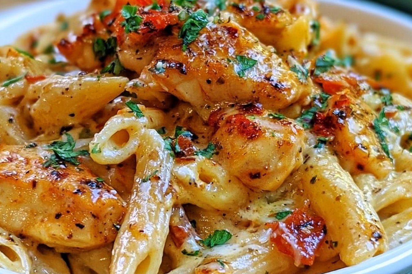 Easy Creamy Cajun Chicken Pasta