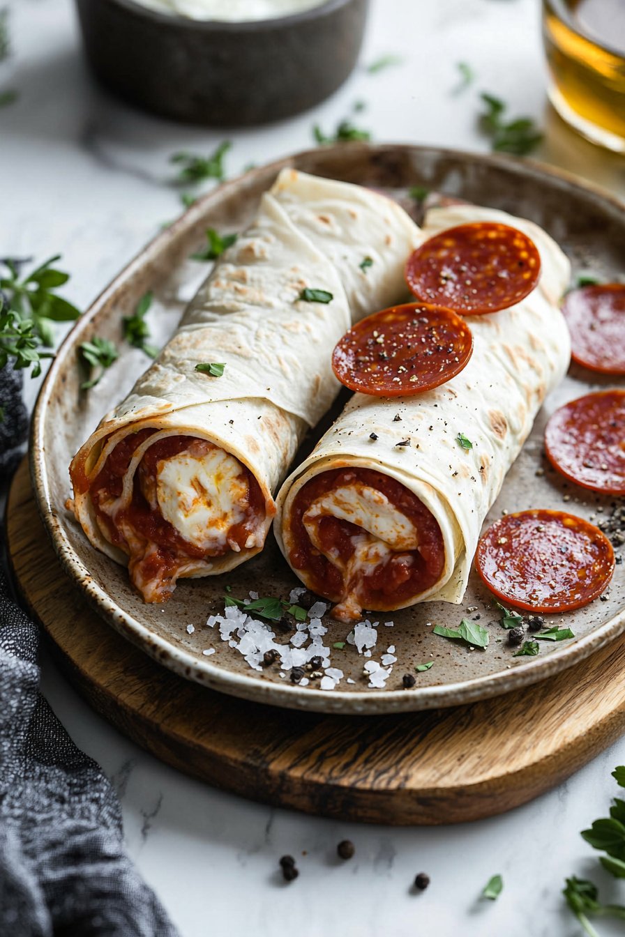 Pizza-Röllchen