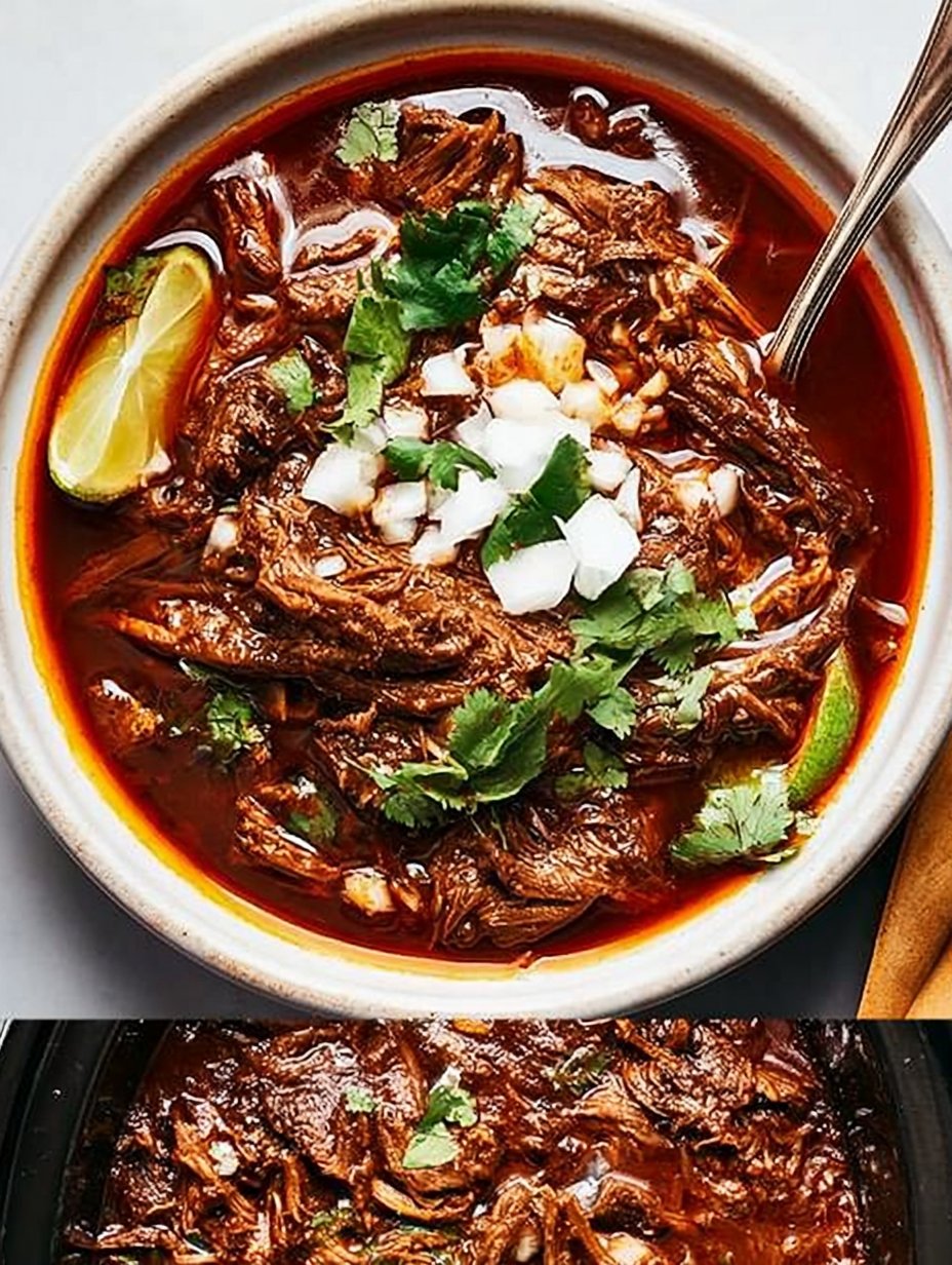 The Mexican Birria Crockpot Recipe Everyone Loves!