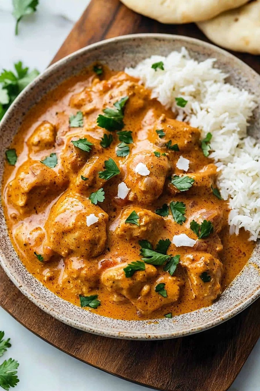 Easy Crockpot Butter Chicken
