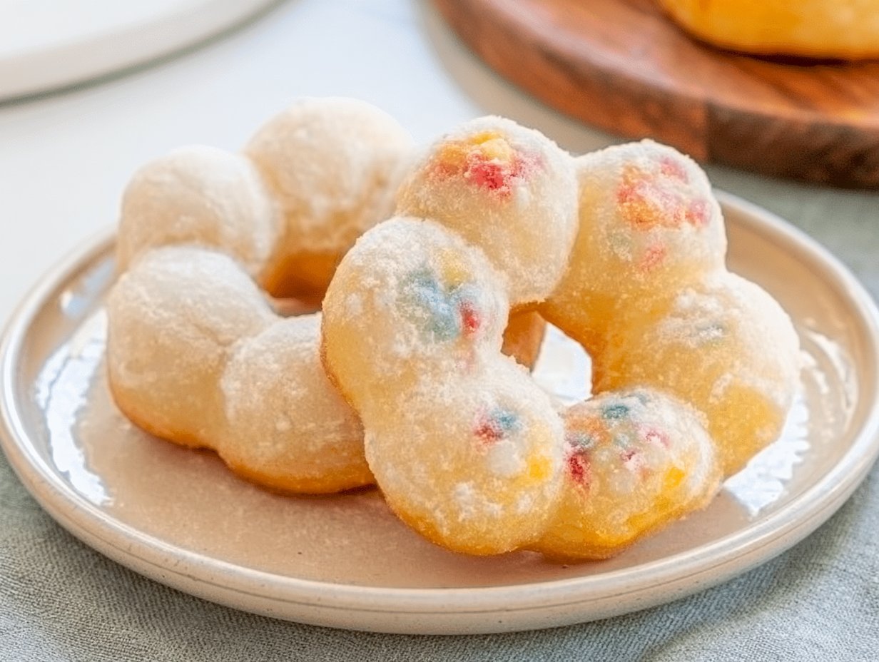 AIR FRYER MOCHI DONUTS