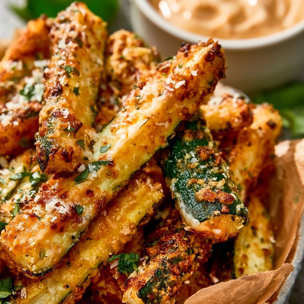 Parmesan-Zucchini-Pommes