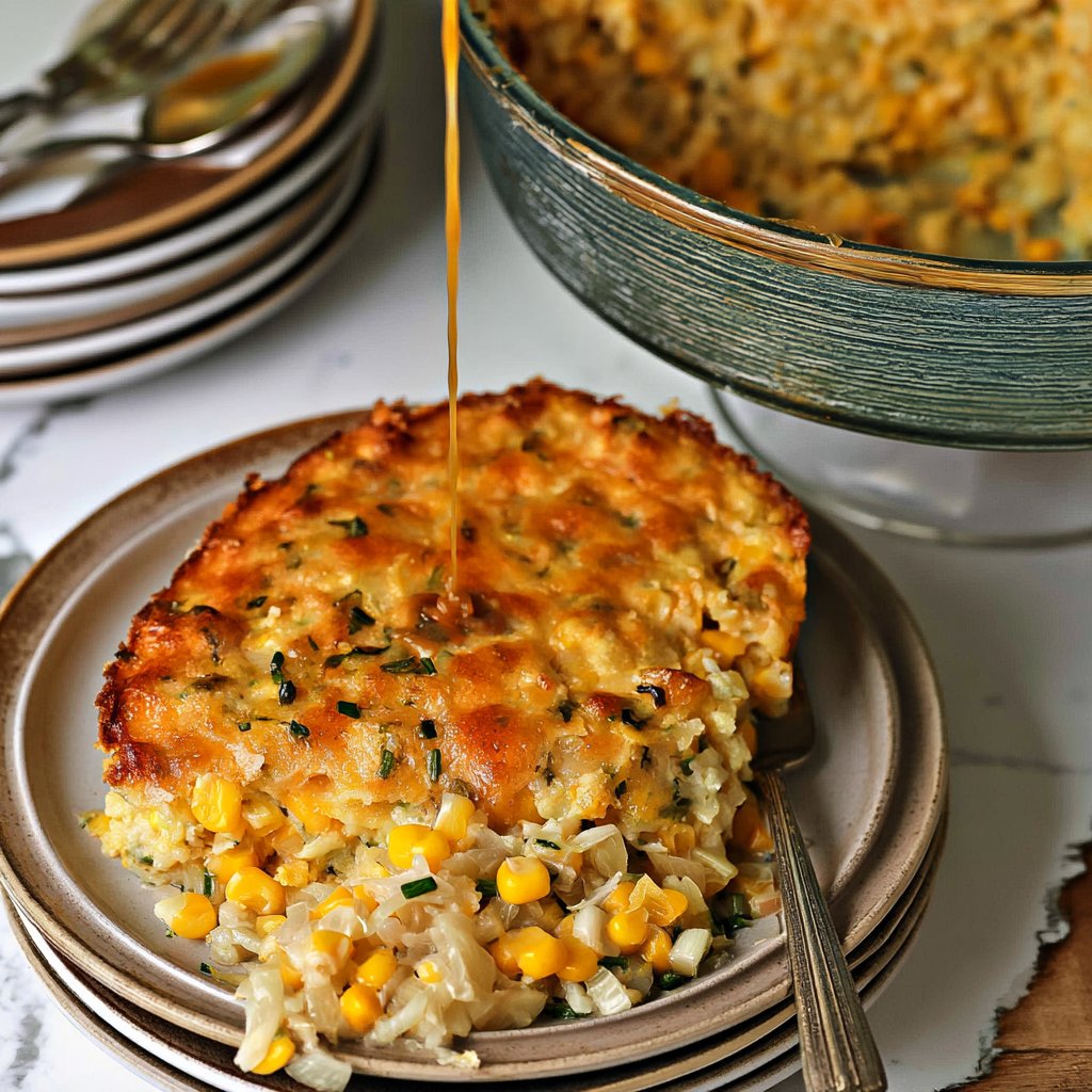 Sour Cream & Chive Corn Casserole