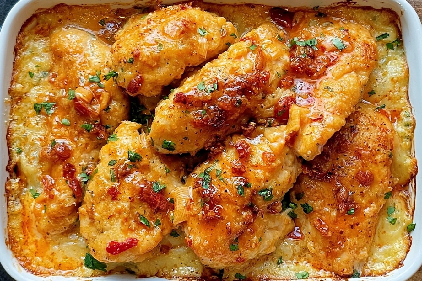 Bang Bang Chicken Bake