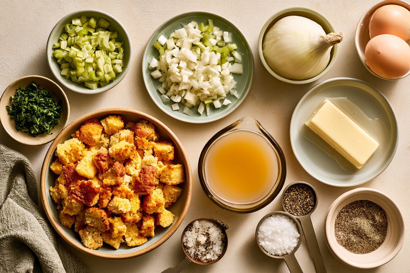 Old Fashioned Cornbread Dressing