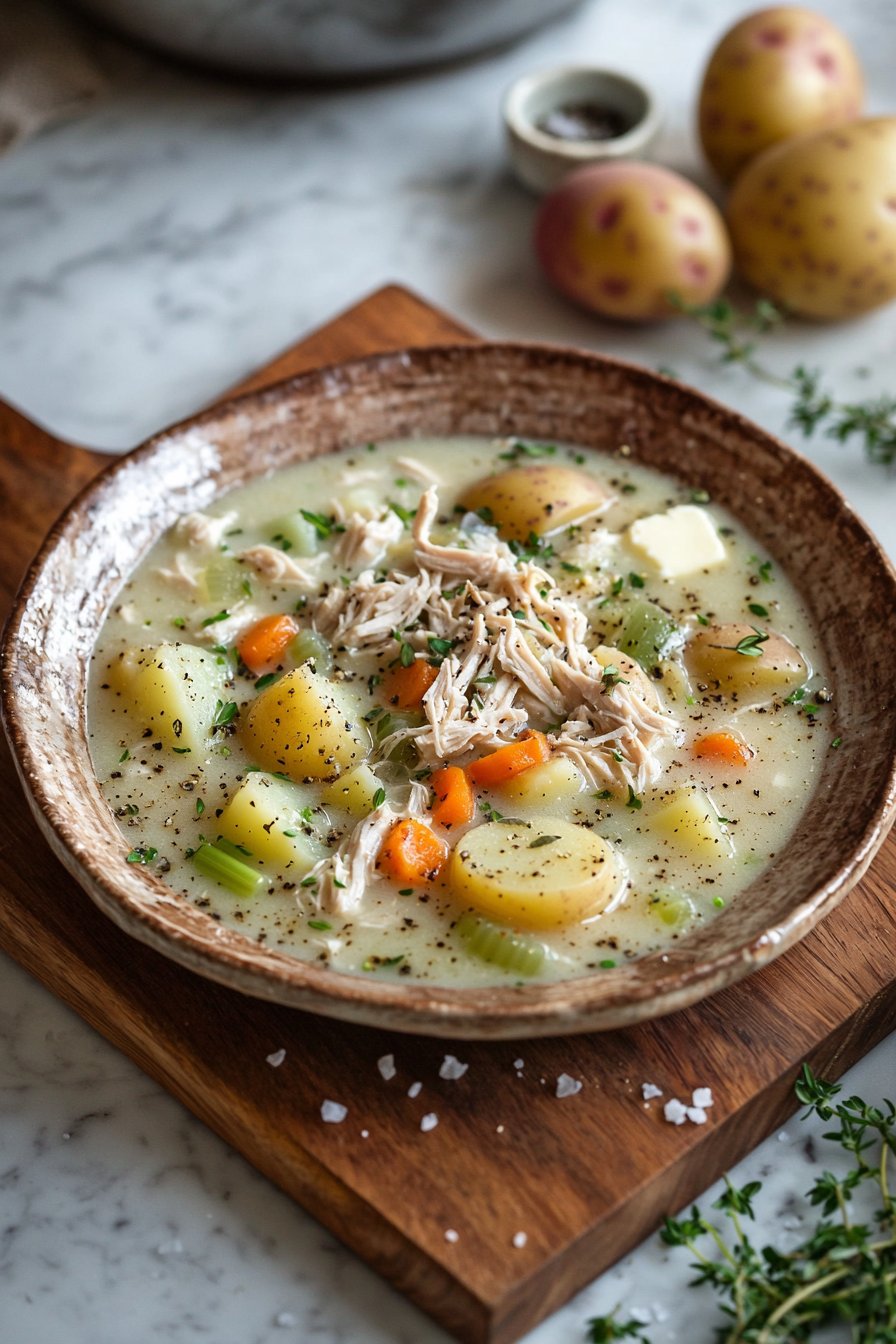 Homemade Chicken Potato Soup