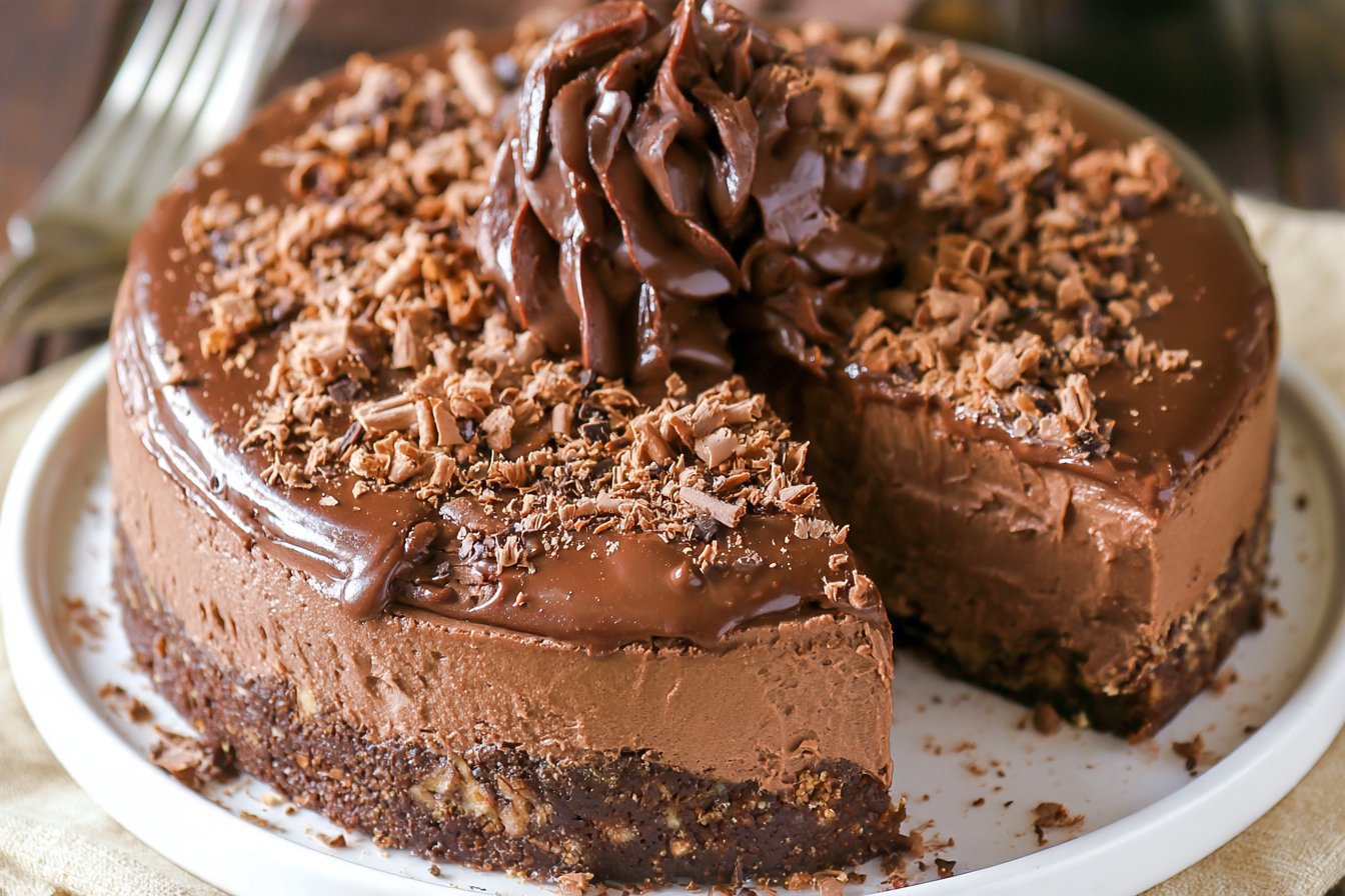 Nutella Cheesecake | Amazing Chocolate Cheesecake Recipe