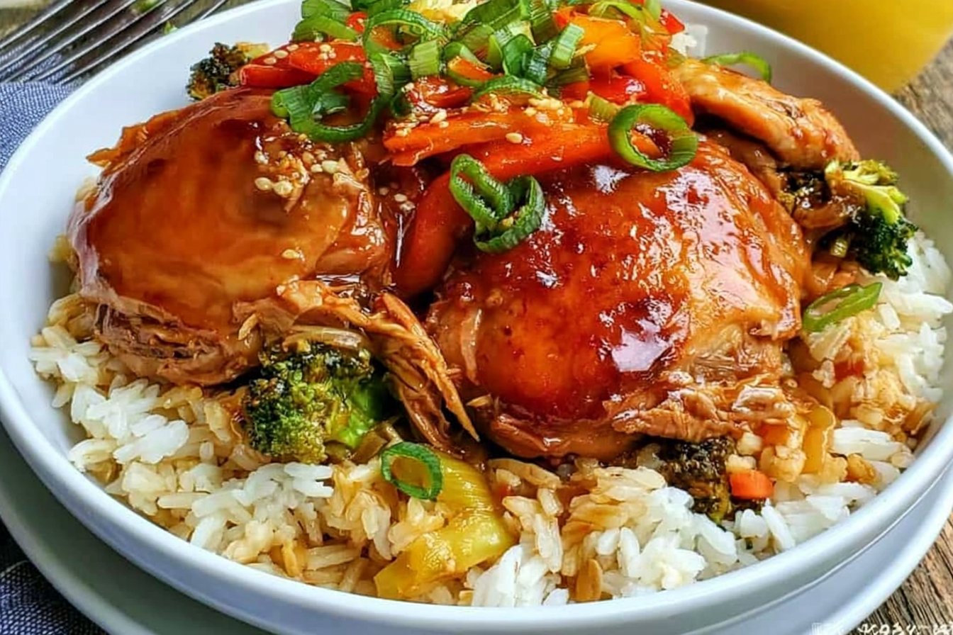 Crockpot Teriyaki Chicken