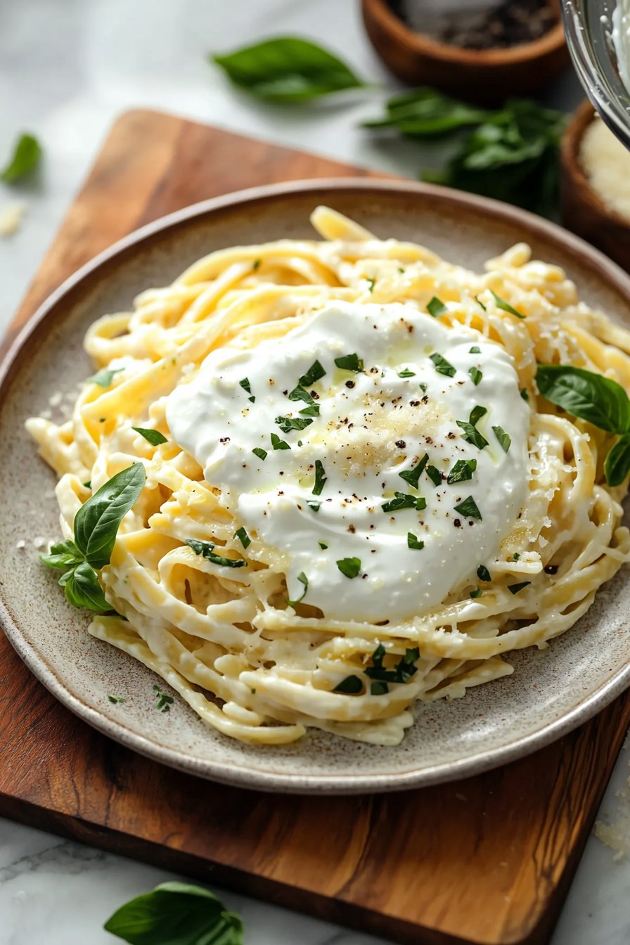 High-Protein Cottage Cheese Pasta Sauce