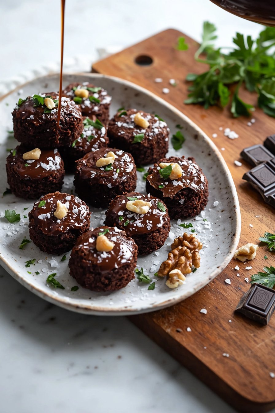 No Bake Brownie Bites