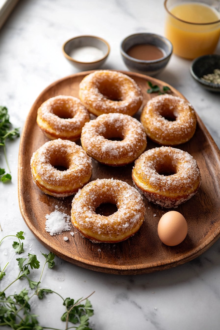 Healthy Baked Apple Cider Donuts