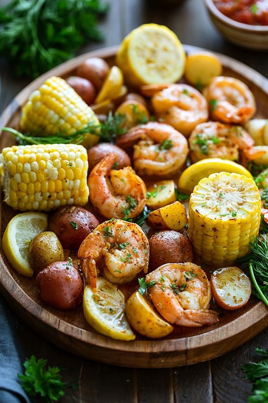 One-Pan Shrimp Boil Dinner: Quick Sheet Pan Recipe 2 Shrimp Boil Sheet Pan Dinner