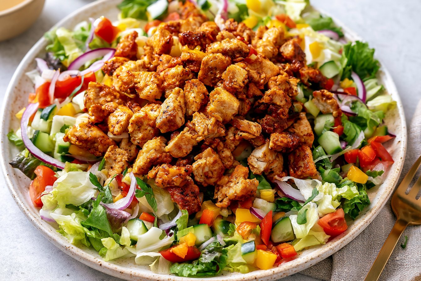 Honey Hot Chicken Salad