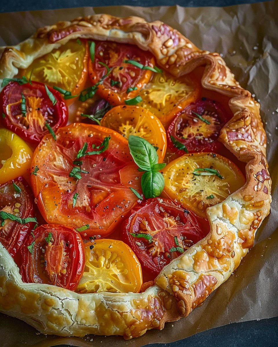 Heirloom Tomato Galette