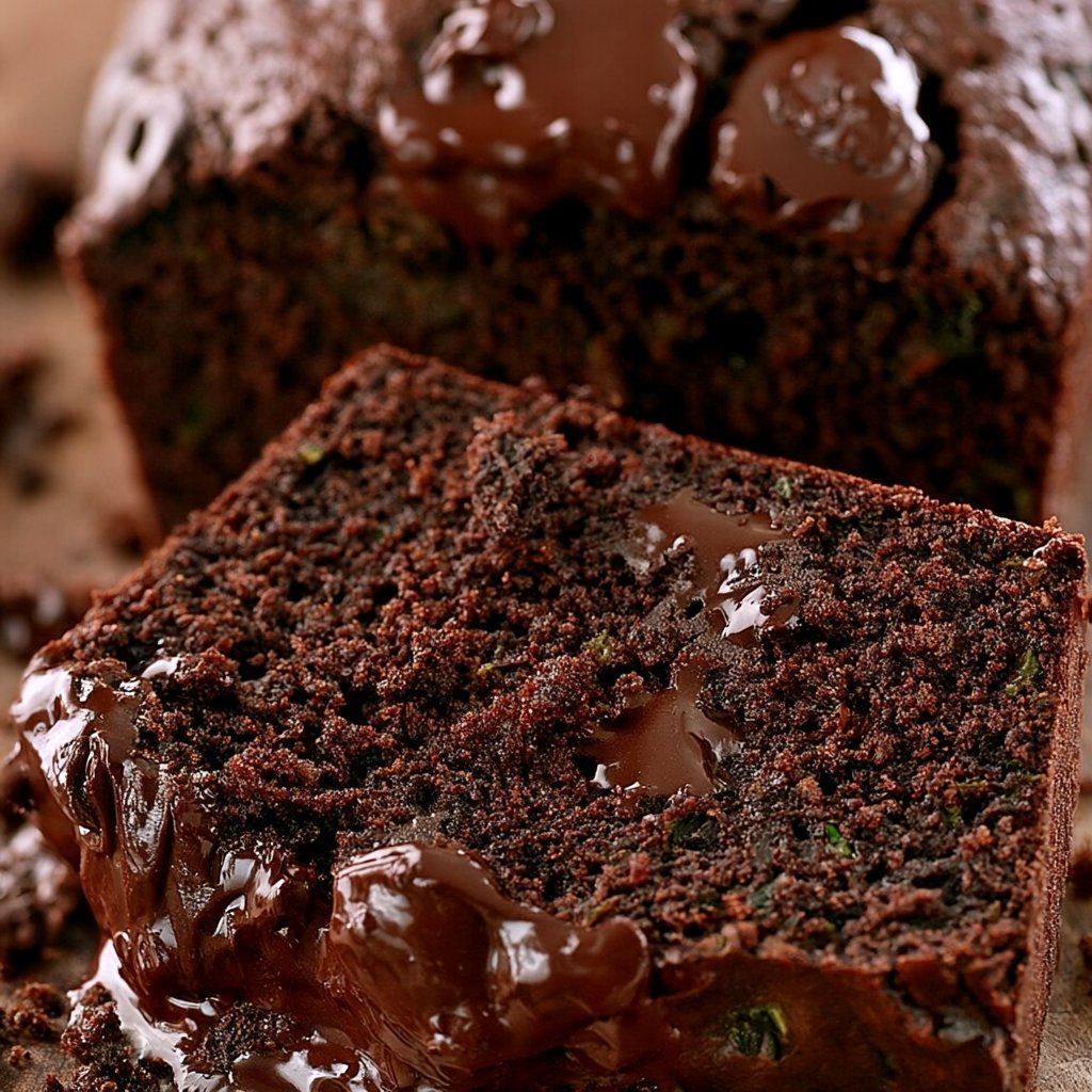 Double Chocolate Zucchini Bread