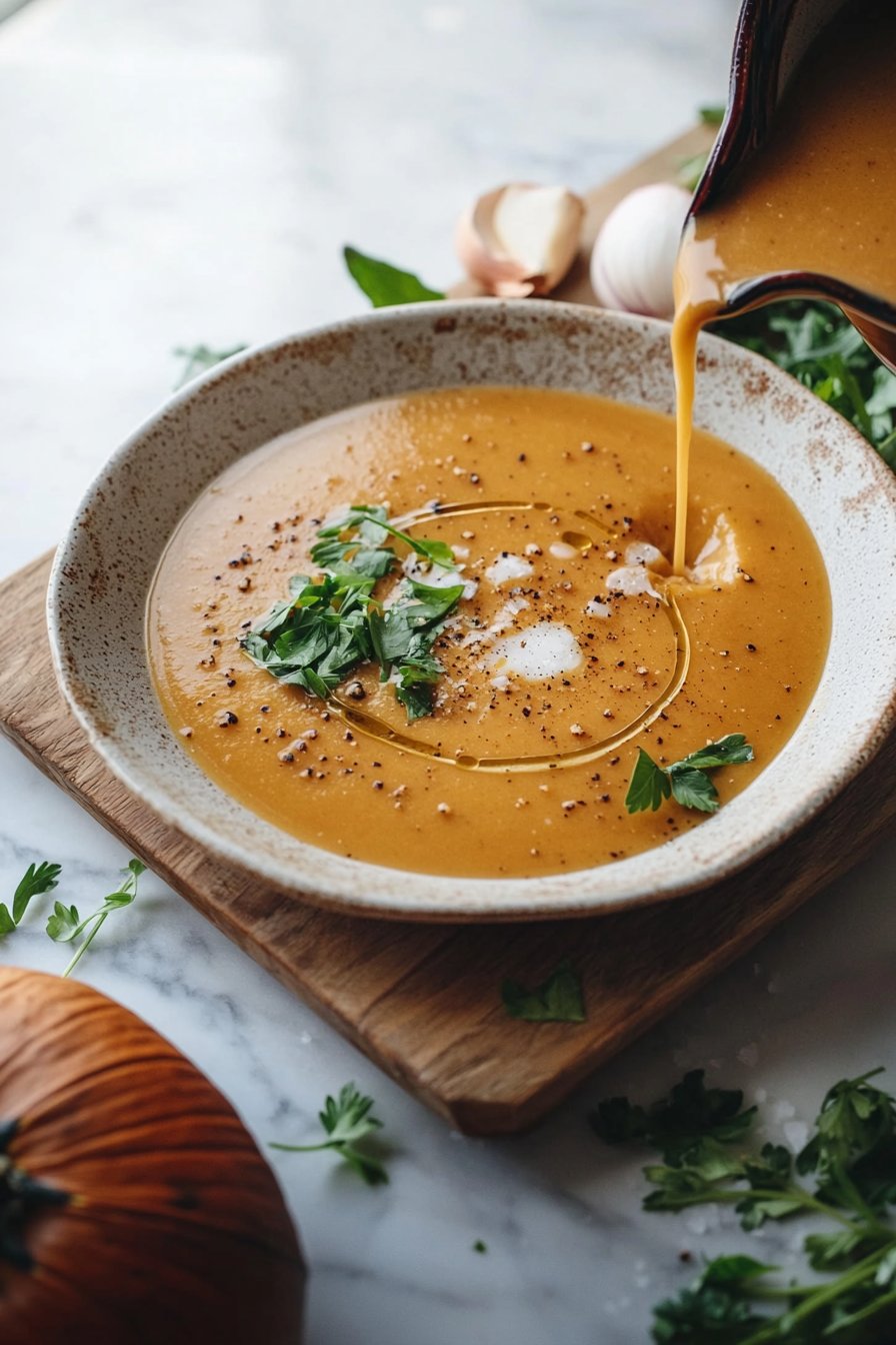 Herbstliche Kürbissuppe