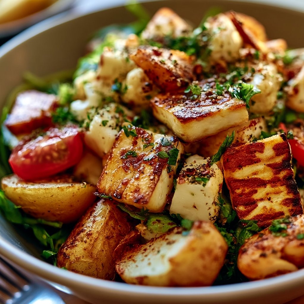 Halloumi-Schüssel