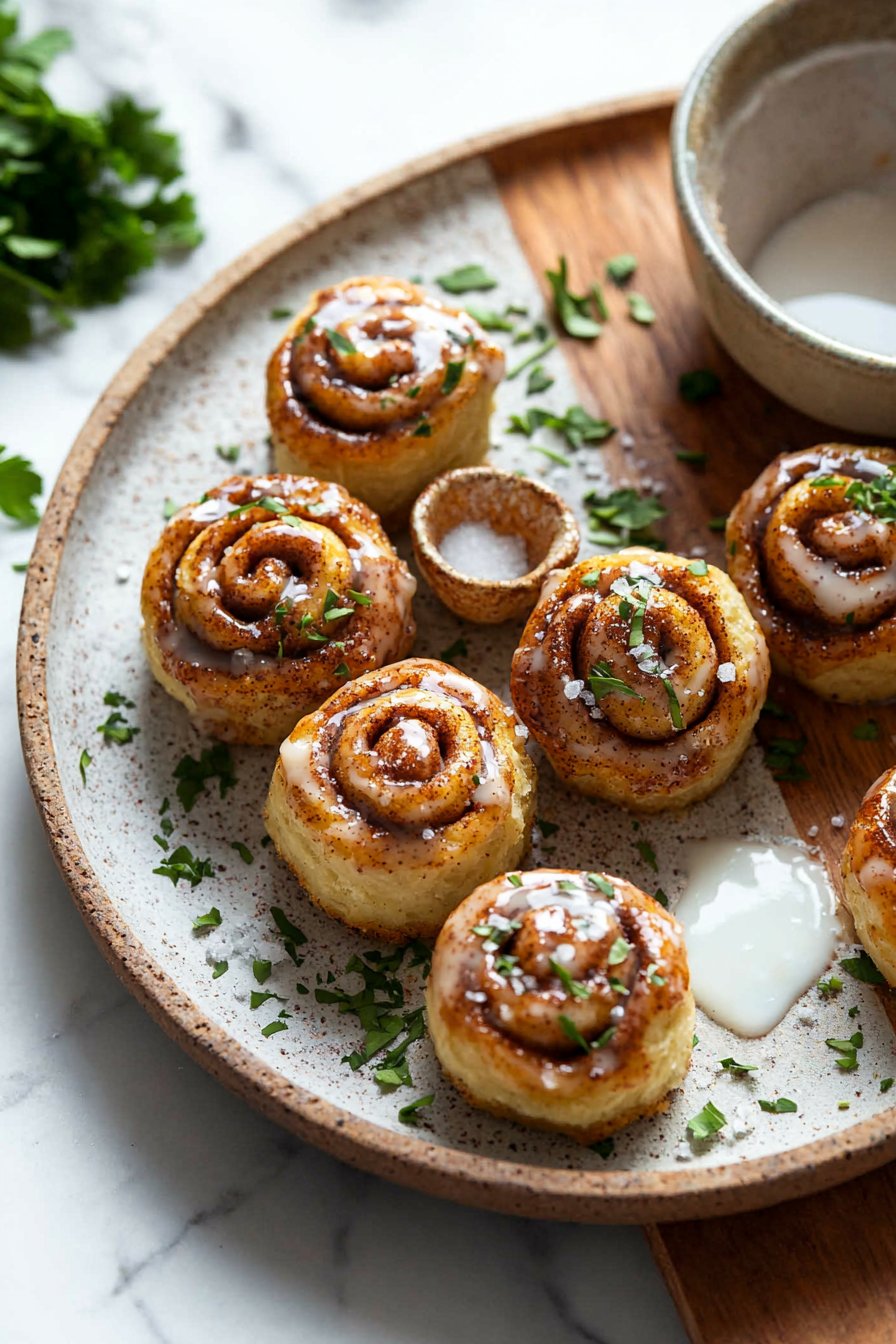 Quick Cinnamon Roll Bites