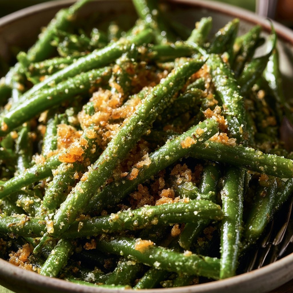 Garlic Parmesan Green Beans