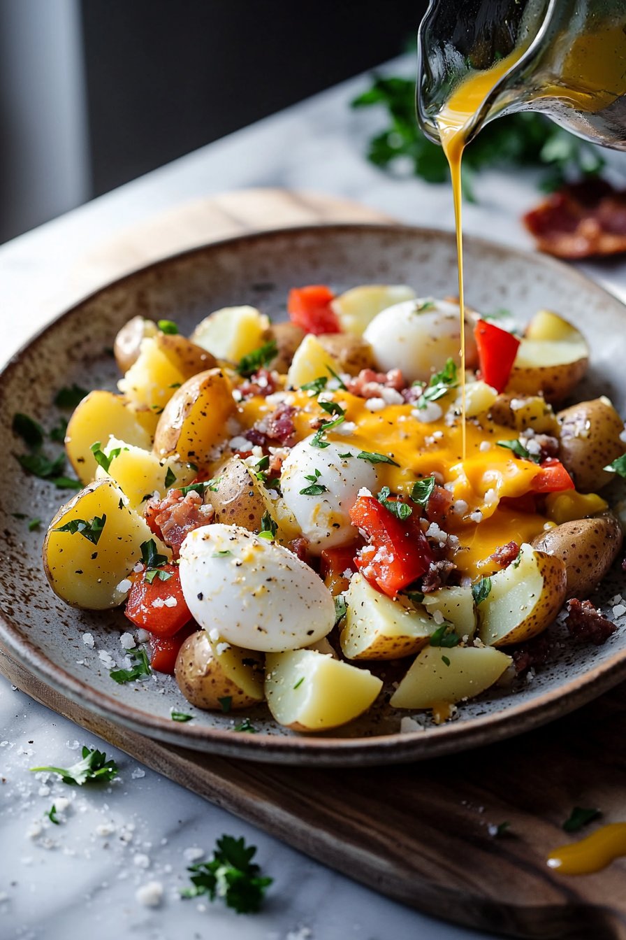 Simple Loaded Breakfast Skillet