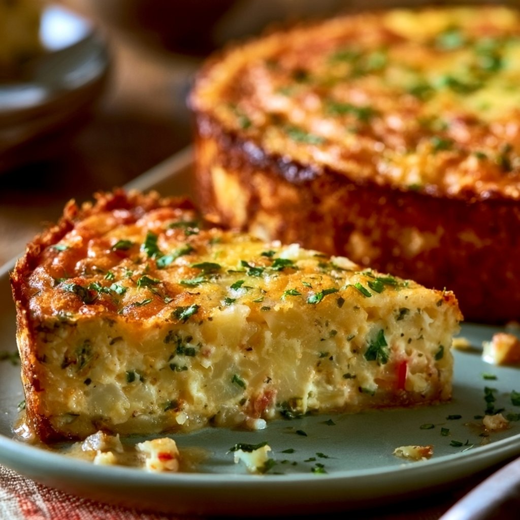 Potato Crust Quiche