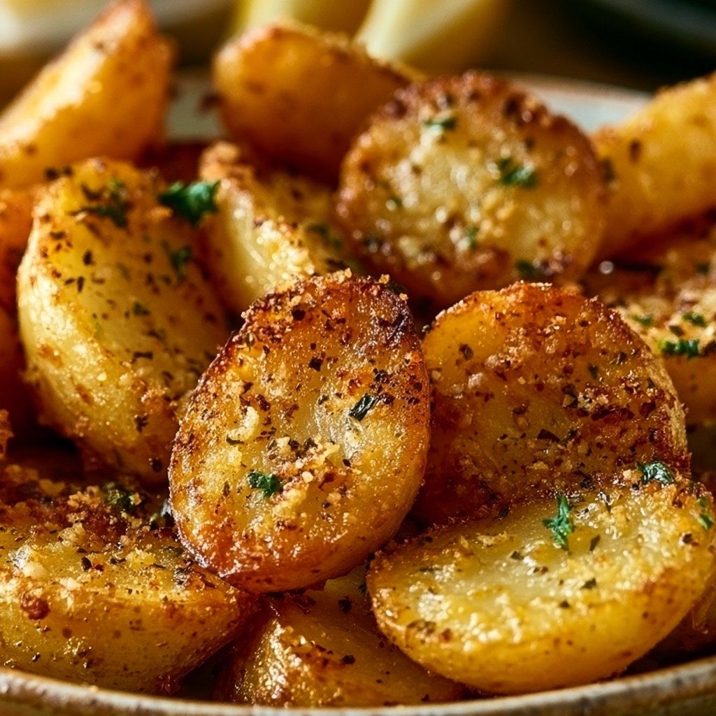Greek Potatoes: Crispy Lemon