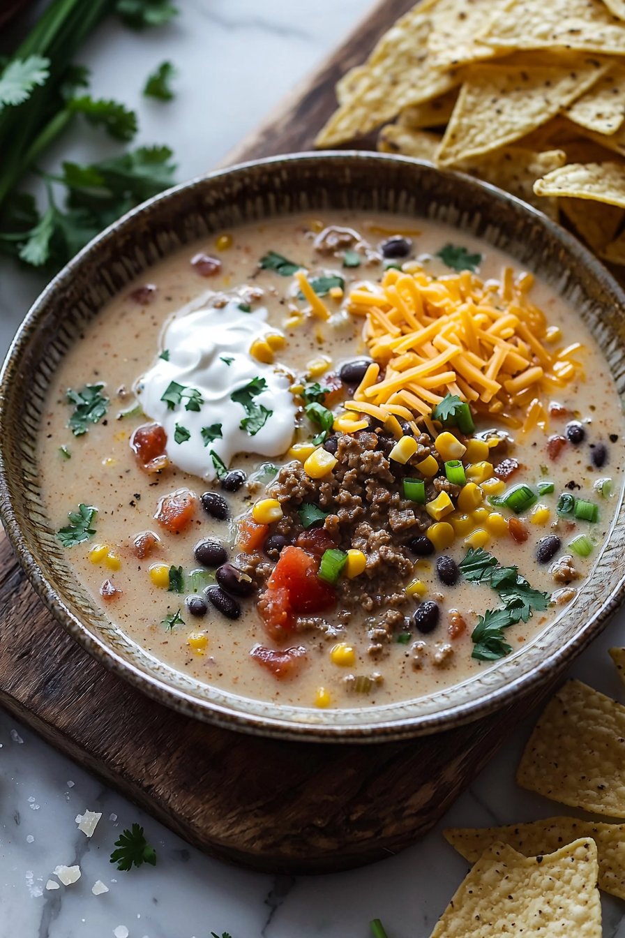 Creamy Taco Soup
