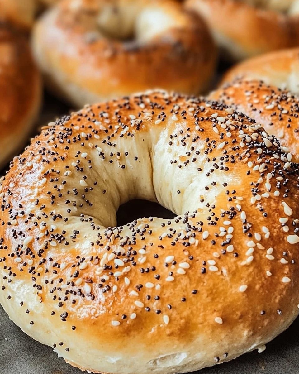 Sourdough Bagels