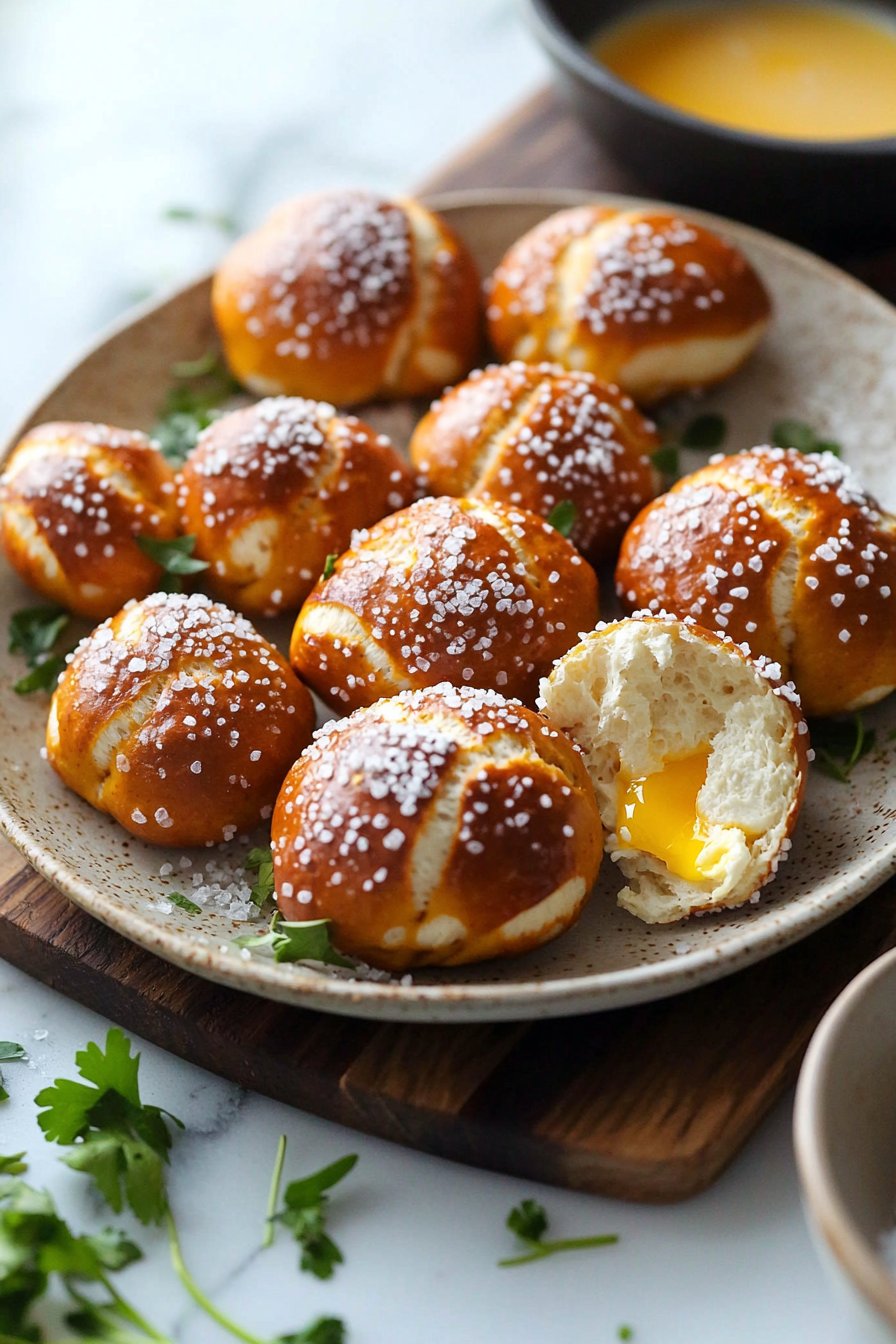 Homemade Pretzel Bites