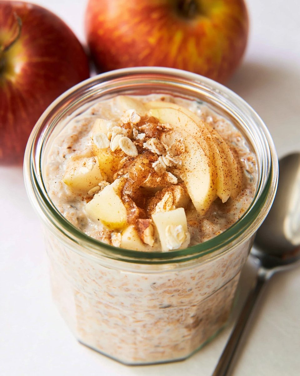 Apple Cinnamon Overnight Oats