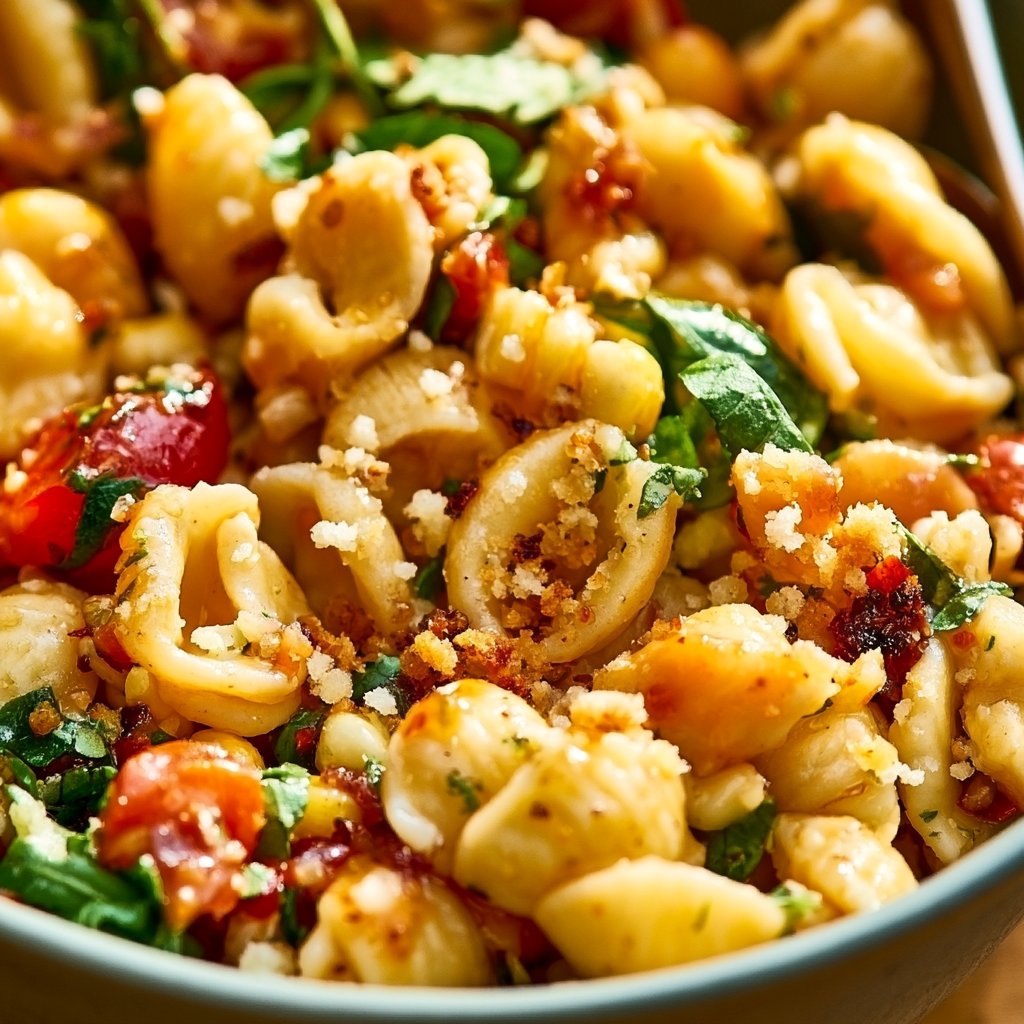 Hot Honey Pasta Salad