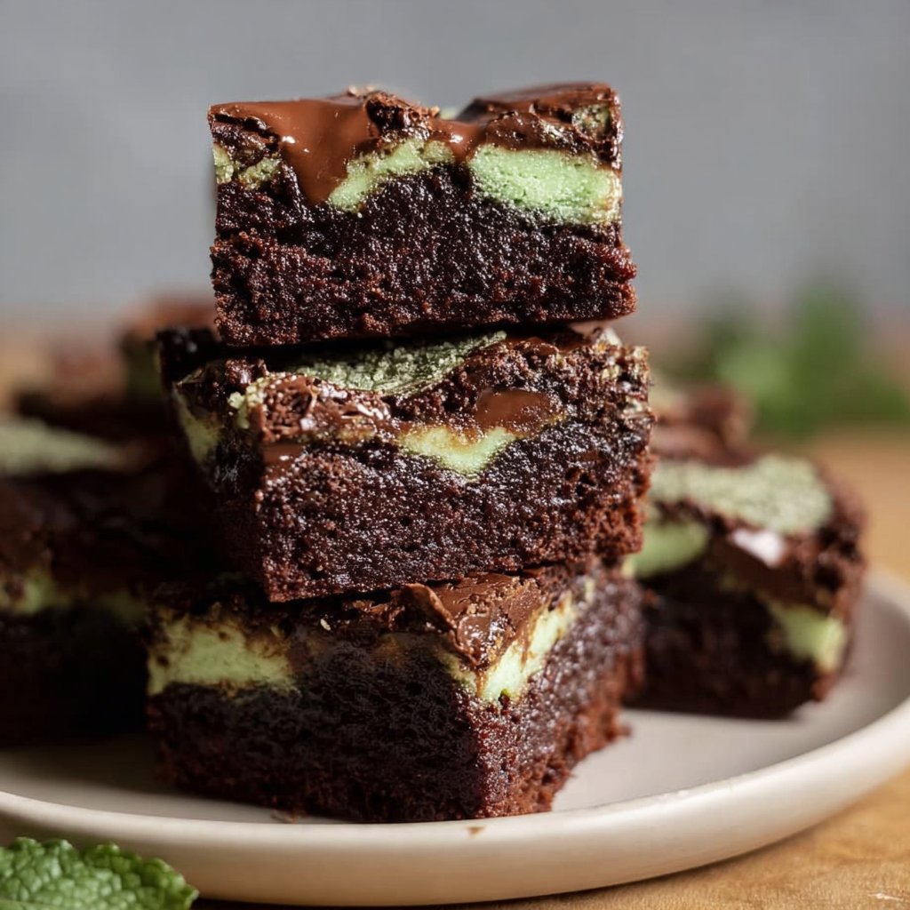 Ultimate Mint Brownies
