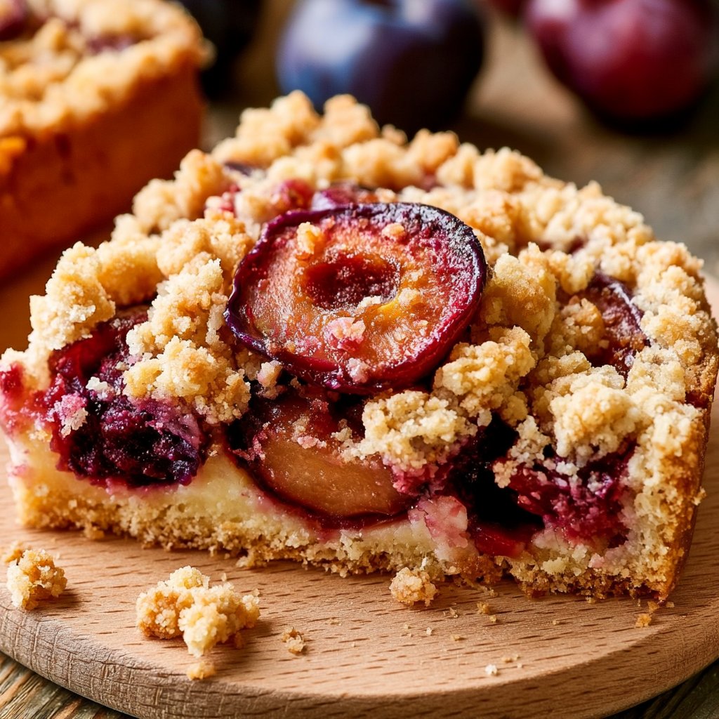 Zwetschgendatschi mit Streusel