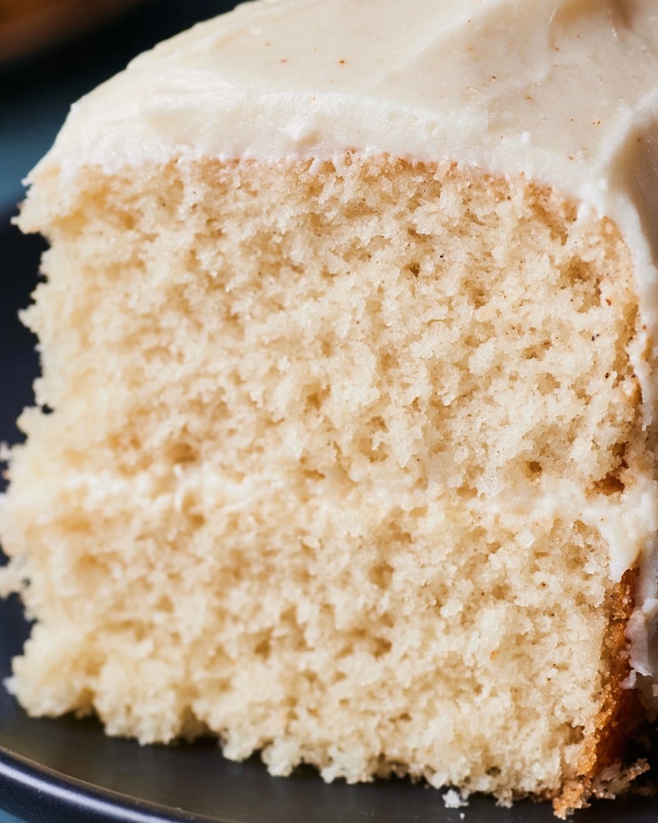 Eggnog-Spiced Layer Cake with Creamy Eggnog Buttercream