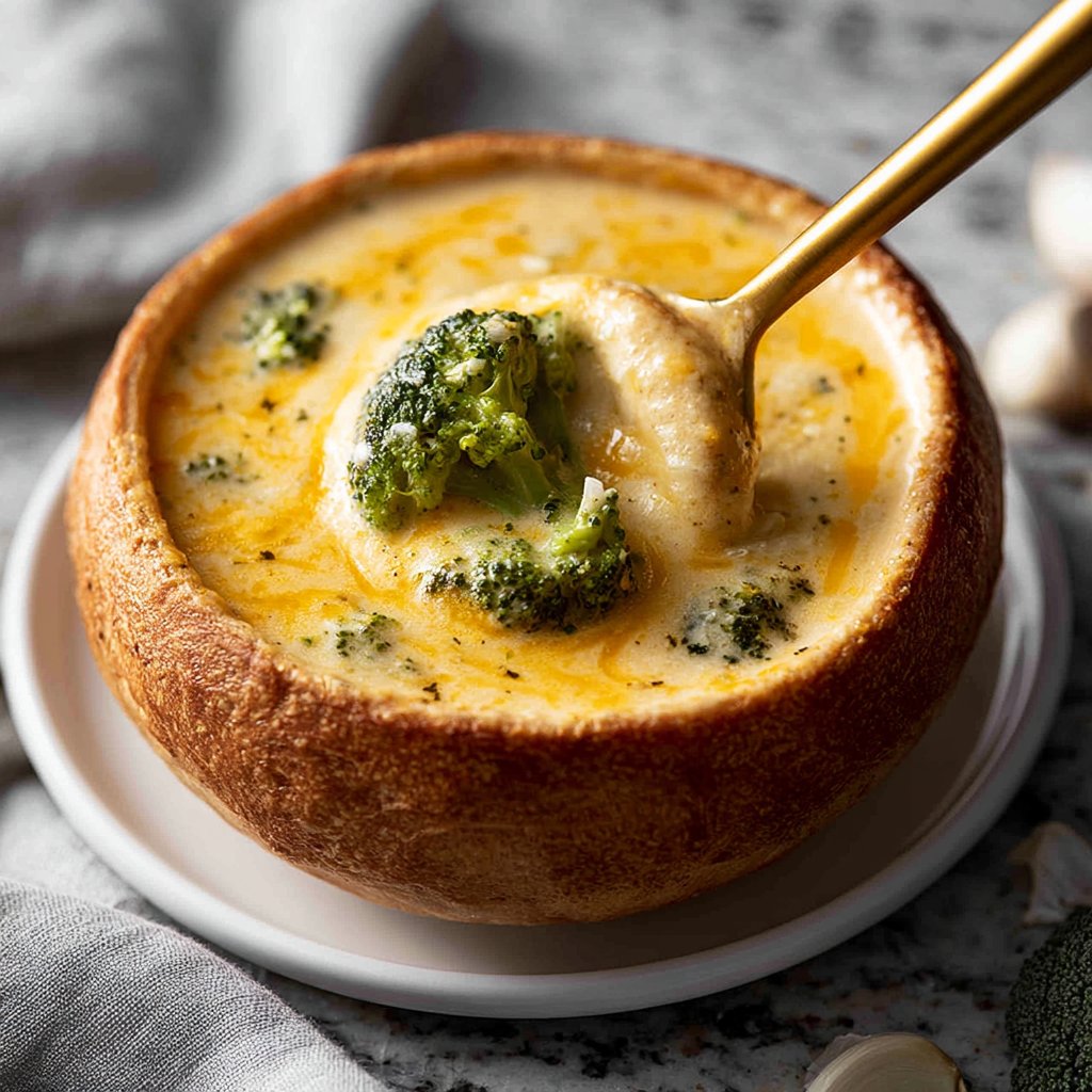 Panera Bread Cheddar Broccoli Soup