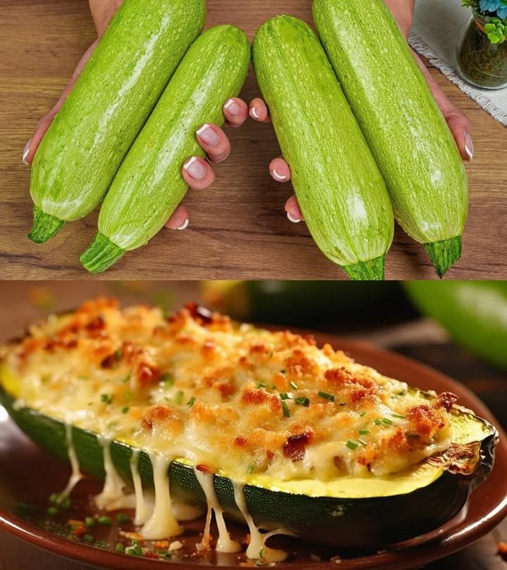Gefüllte Zucchini aus dem Ofen – Geschmackvoll