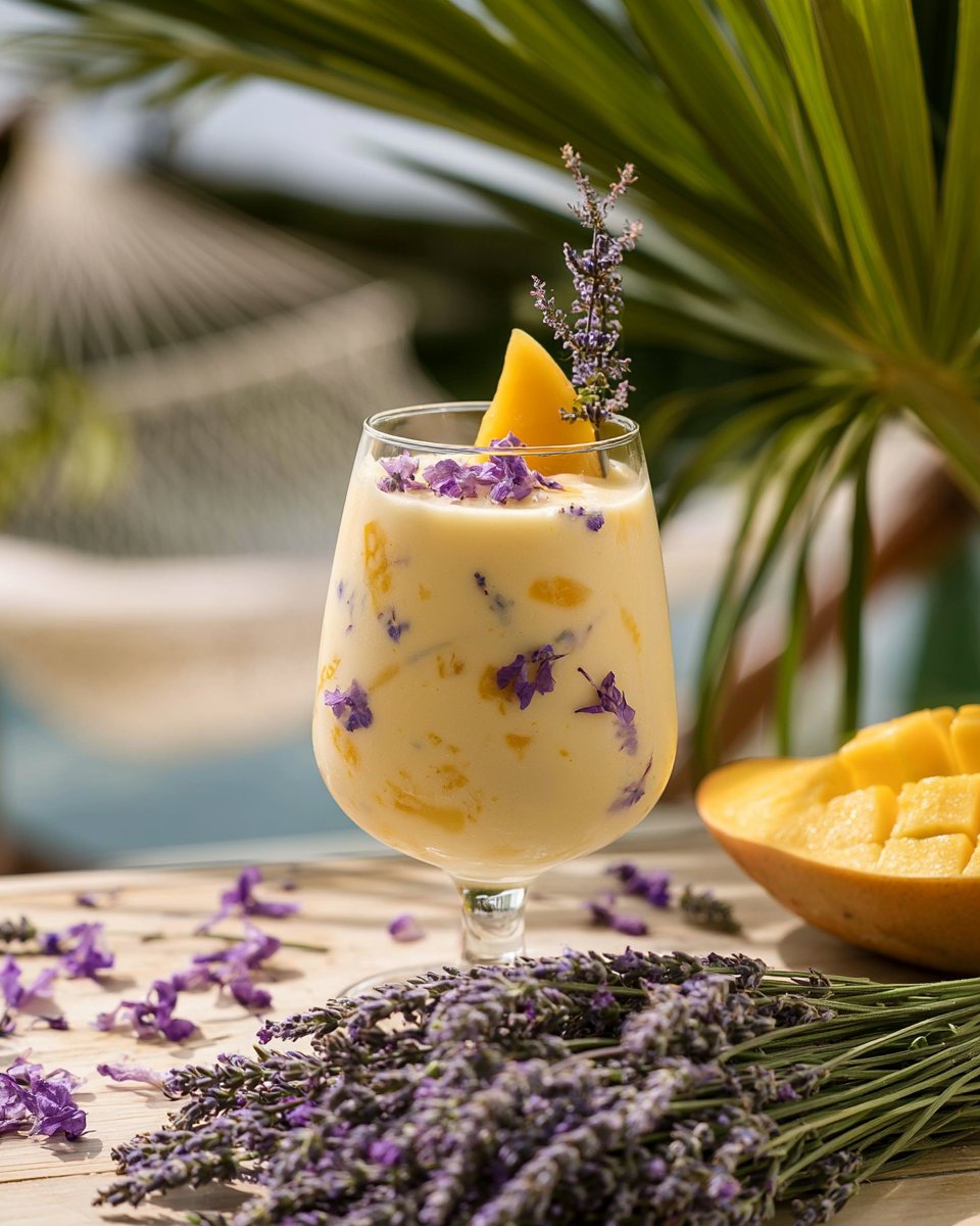 Lavender Pina Colada