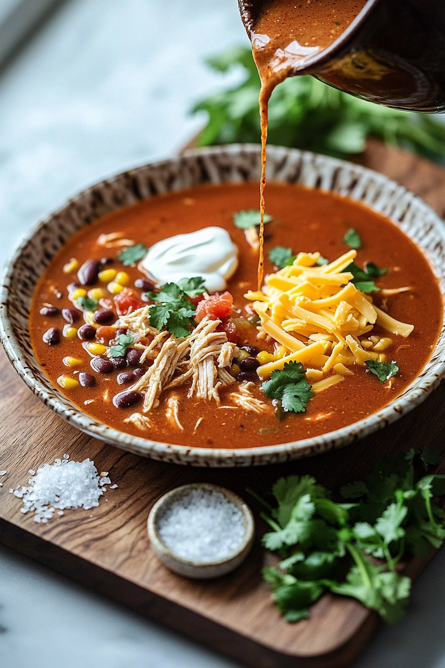 Chicken Enchilada Soup