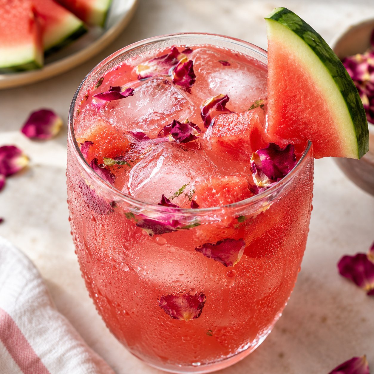 Refreshing Watermelon Rose Drink | Mohabbat Ka Sharbat - Quick Summer Delight!