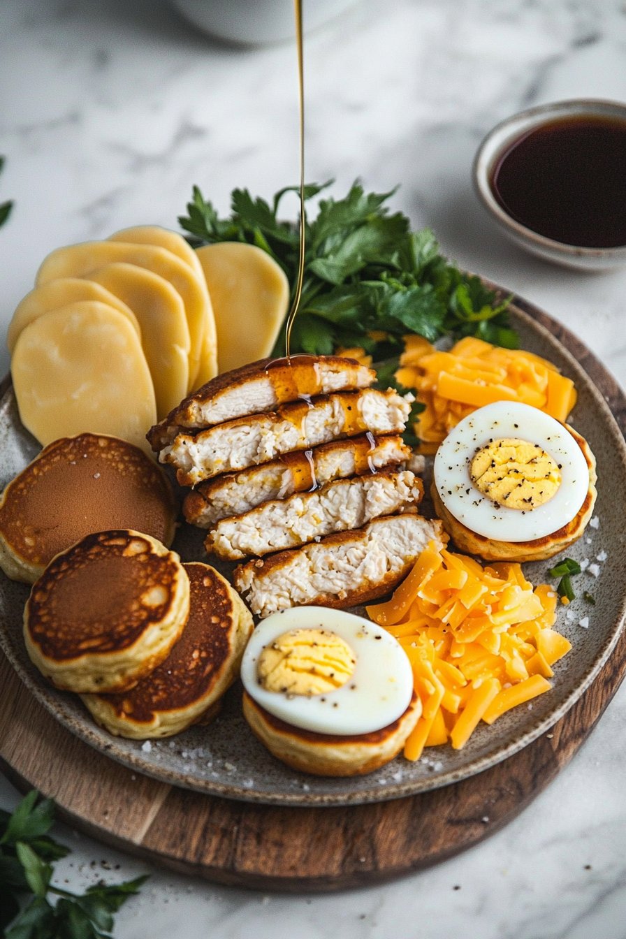 Chicken Breakfast McGriddle Muffins