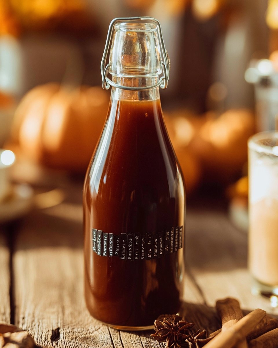 Healthy Pumpkin Spice Syrup